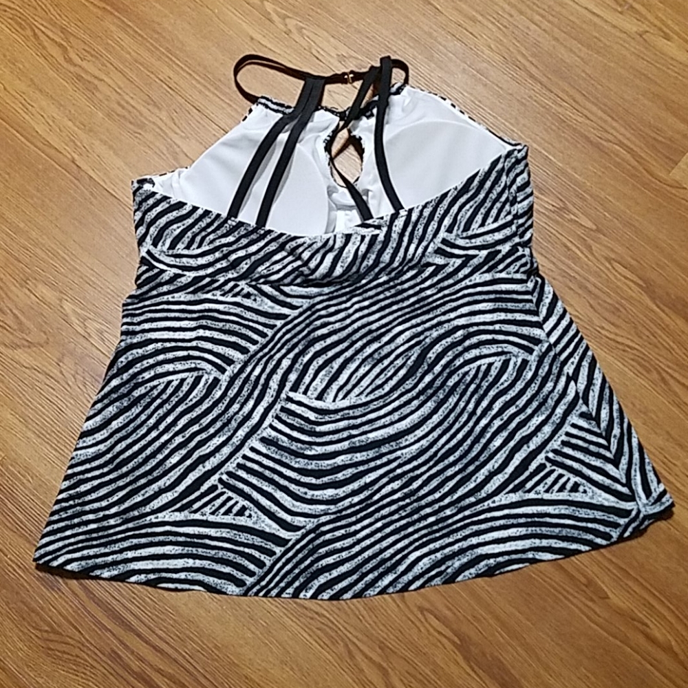 Raisins Curve Plus Mombasa Printed Tankini Top - Picture 4 of 4
